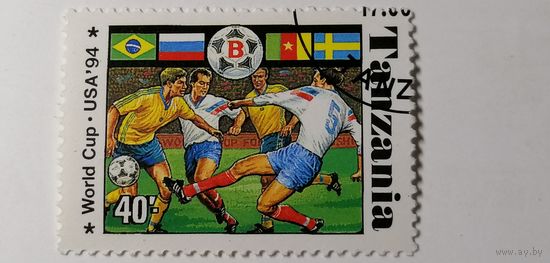 Танзания 1994. Спорт. ЧМ по футболу.