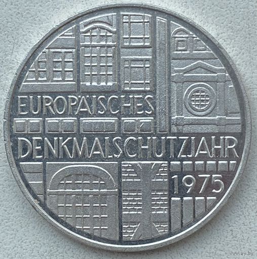 Германия 5 марок 1975 г. Европейский год охраны памятников