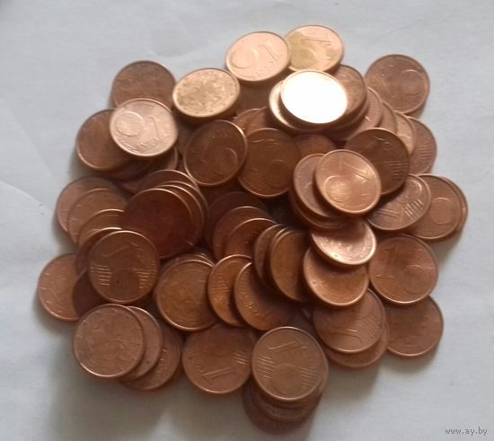 1 евро, Литва 2015 г., (100 монет по 1 ец.)