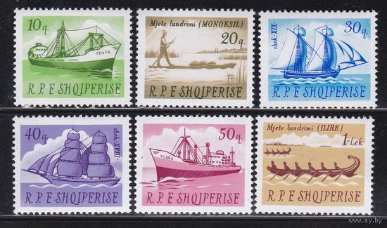 Албания. 1965. Транспорт. Корабли