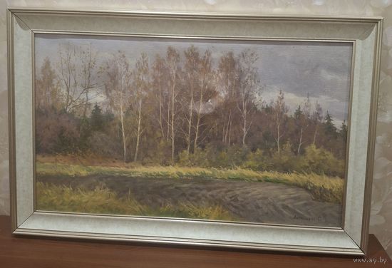 КАРТИНА "У ВОДЫ" АКЕНЬШИН СЕРГЕЙ. 2020 ГОД