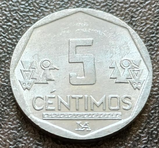 Перу 5 сентимо, 2017    ( 1-1-4 )
