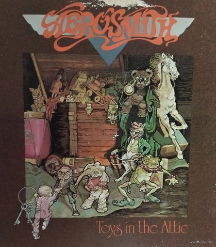 Aerosmith /Toys In The Attic/1975, CBS, LP-EX, Cover-VG+, Holland