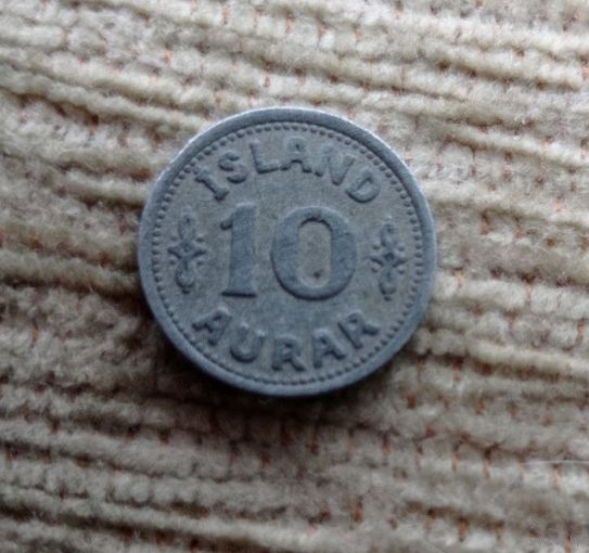 Werty71 Исландия 10 эйре 1942