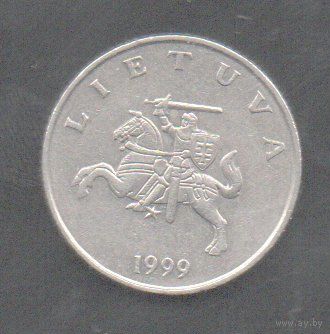 Литва. 1 лит 1999