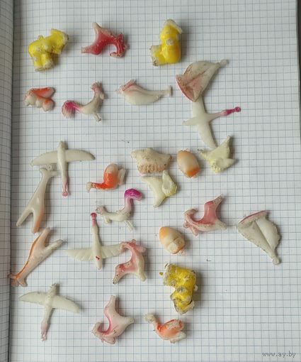 Набор миниатюрных ёлочных игрушек