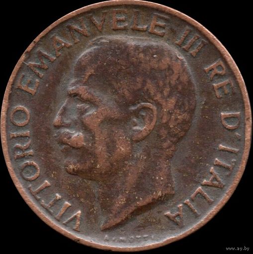 Италия 5 чентезимо 1953 г. КМ#59 (14-15)