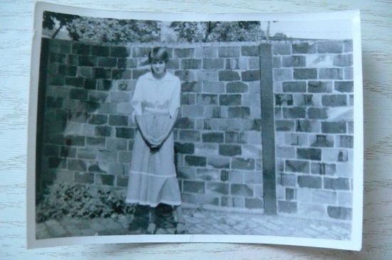 Фотография, Девушка, ГДР, ~1980-1990-е гг.