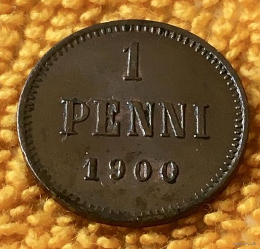 1 penni 1900 года.