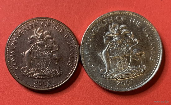 Багамские острова 2 монеты