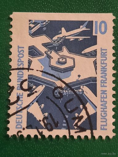 ФРГ 1988. Франкфуртский аэропорт