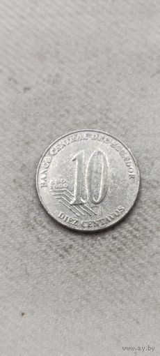 Эквадор 10 эскудос 2000