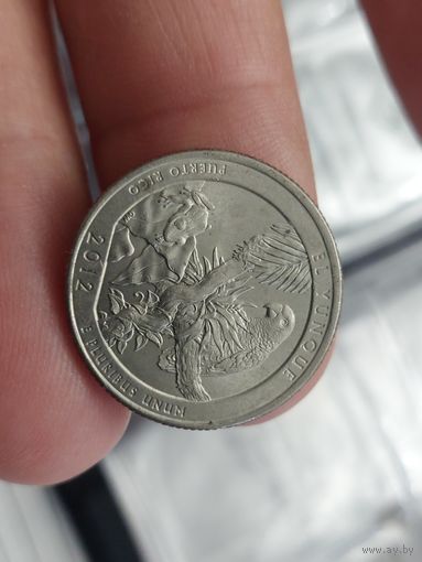 25 центов сша 2012