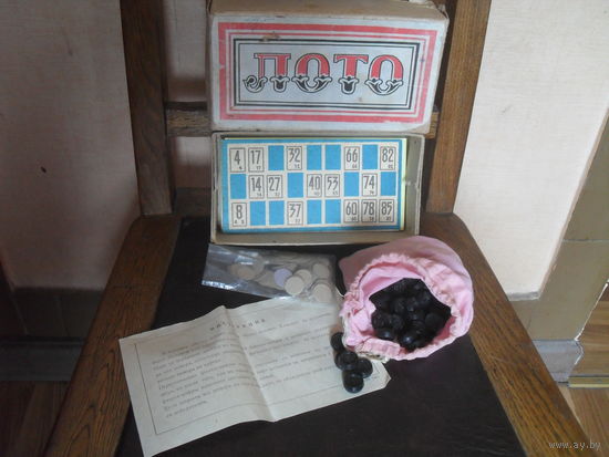 Игра Лото г.Пружаны 1983г.