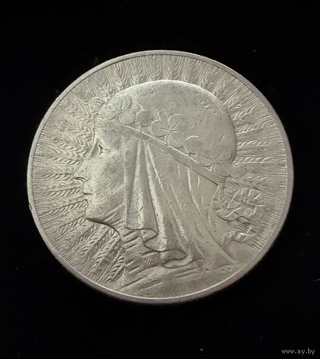 5 злотых 1933 г.  Польша.  Ядвига.  Серебро