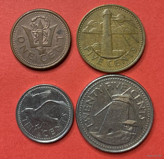 Барбадос, 4 монеты