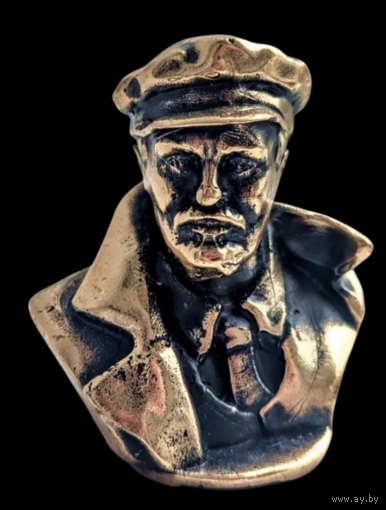 Бюст В.И. Ленин Латунь