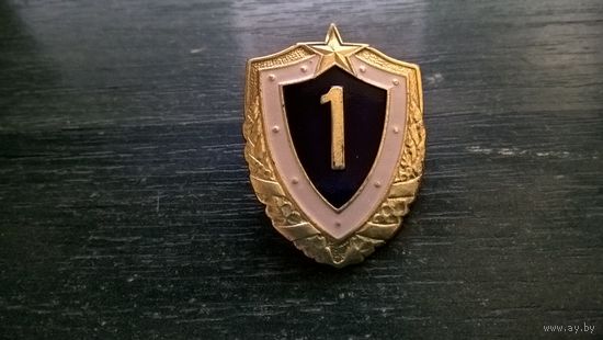 Знак. Солдатская классность 1 ВС РБ