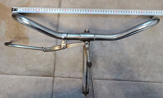Старый немецкий велосипедный руль с ручным тормозом