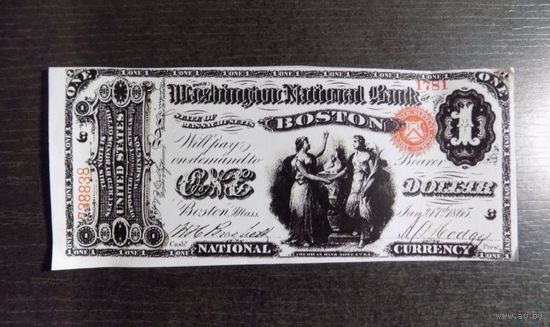 1 доллар 1865 года
