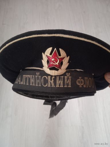 Бескозырка "Балтийский флот" времен СССР.