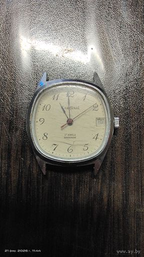 Часы Кардинал механика с 1 рубля