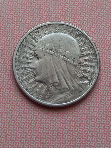 2 злотых 1934 г., Ядвига , сохран