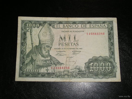 Испания 1000 Песет 1965