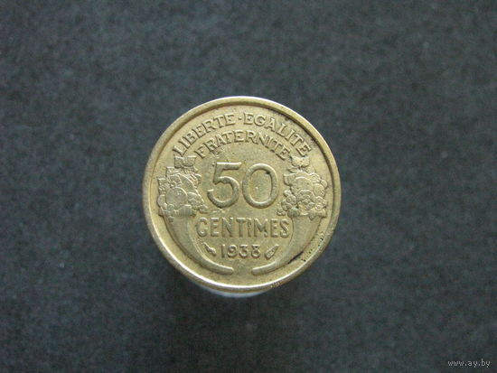 Франция 50 сантимов 1938
