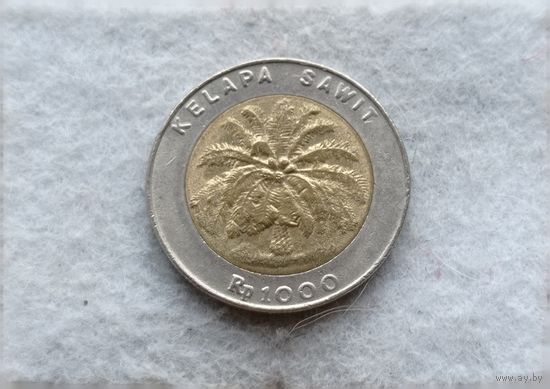 Werty71 Индонезия 1000 рупий 1996 биметалл