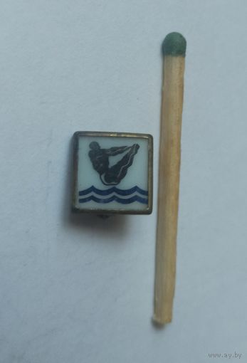 Значок, знак  спорт плавание