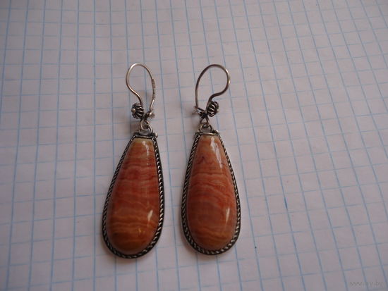 Серьги СССР . Камень  875*