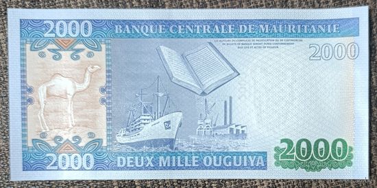 2000 угий 2011 года - Мавритания - UNC