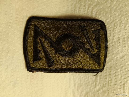 Шеврон 72 бригады полевой артиллерии сша вышитый