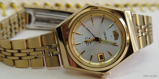 Часы "Orient" автоподзавод,корпус и браслет нерж.Сталь,дамские
