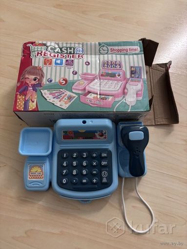 Новая игрушечная касса