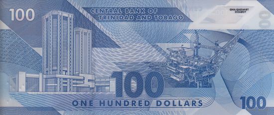 Тринидад и Тобаго 100 долларов 2019 (UNC)