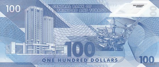 Тринидад и Тобаго 100 долларов 2019 (UNC)