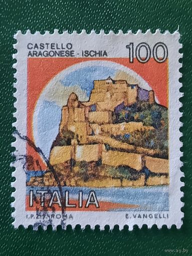 Италия. Архитектура. Замок Aragonese Ischia