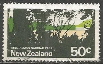 Новая Зеландия. Национальный парк Абель Тасман. 1970г. Mi#535.