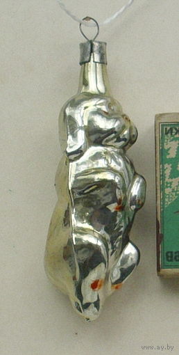Ёлочная игрушка. Собачка. Ф-36.