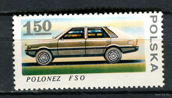 Польша - 1978 - Автомобили - [Mi. 2562] - полная серия - 1 марка. MNH.  (Лот 47HB)-T4P48