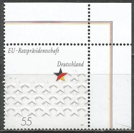 Германия. Председательство Германии в ЕС. 2007г. Mi#2583.