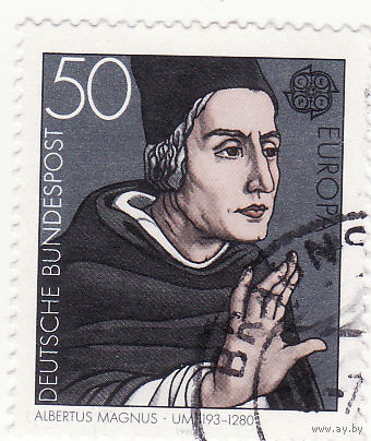 Альберт Магнус, граф Болльштедтский (1193-1280) 1980 год