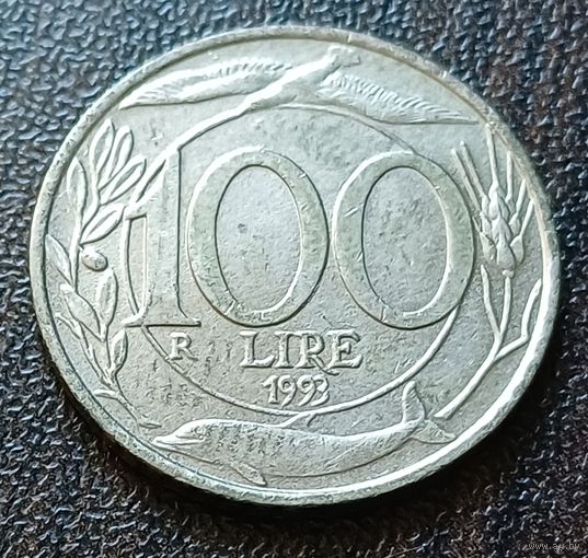 Италия 100 лир, 1993     ( 2-1-3 )