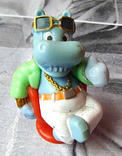 Киндер бегемот. Игрушка сюрприз, серия бегемотики