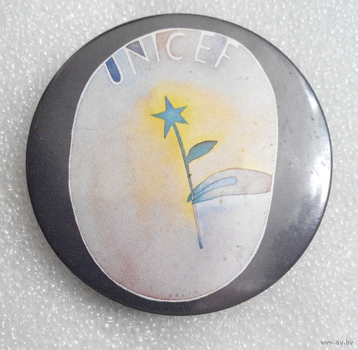 Значок. Юнисеф. UNICEF #0222