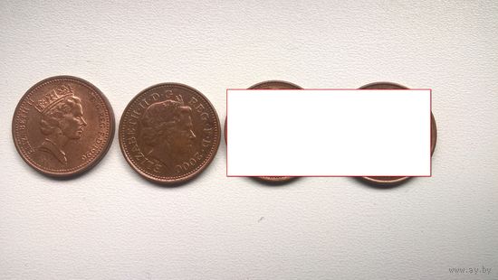 Великобритания 1 пенни, 2000г.