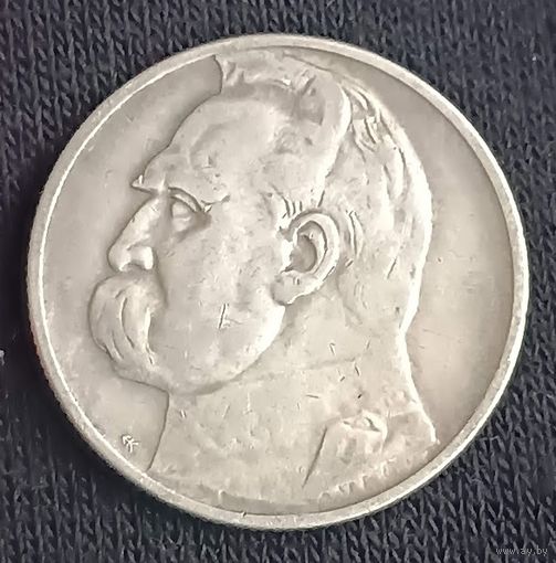 2 злотых 1934 Польша RZECZPOSPOLITA POLSKA Юзеф Пилсудский