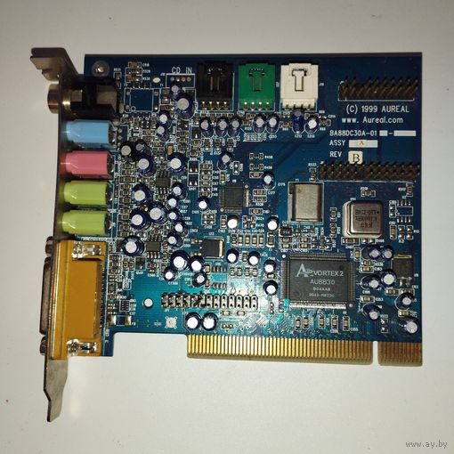 Ретро звуковая карта Aureal Vortex 2 8830 (Aureal SQ2500).
